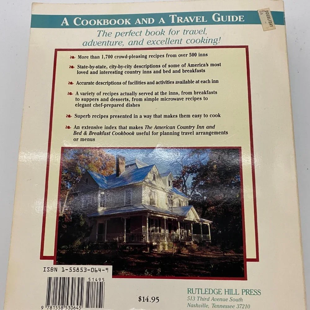 The American Country Inn and Bed & Breakfast Cookbook - Picture 2 of 3